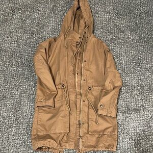 Women’s Brown Hooded Jacket